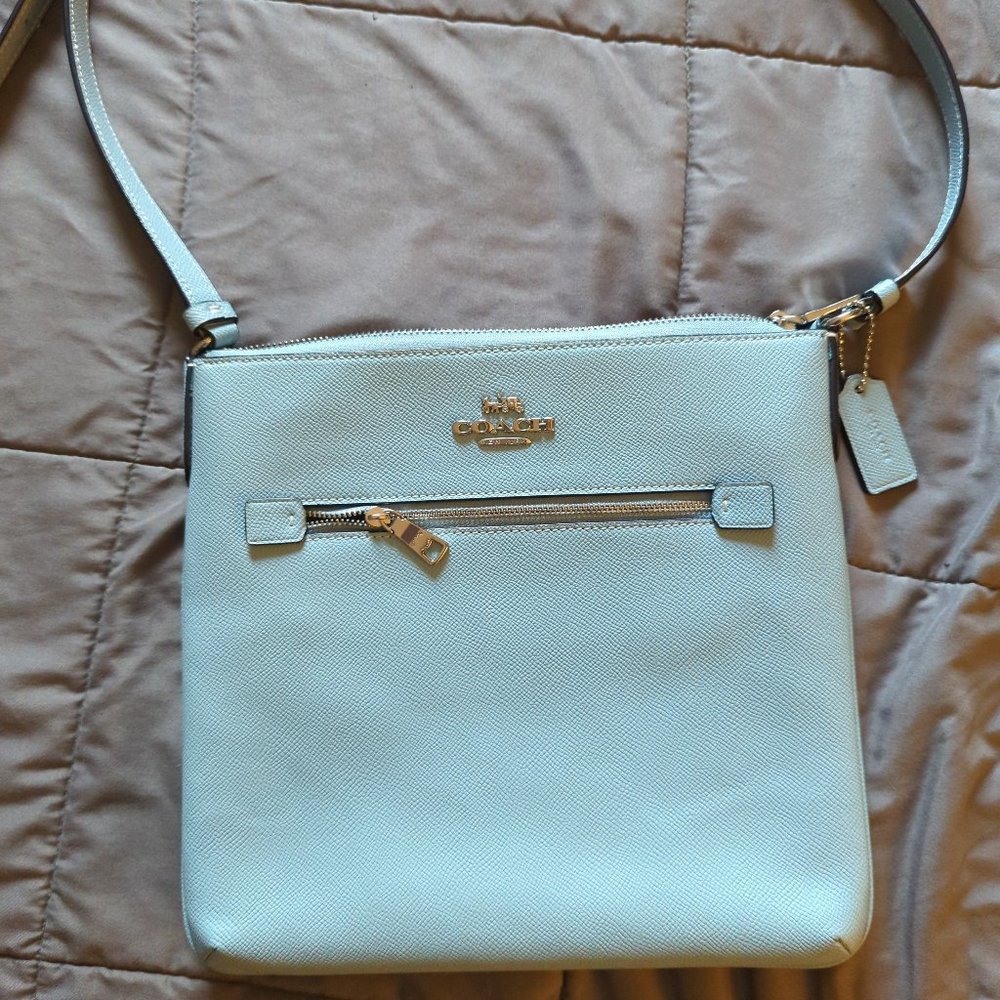 Coach Baby Blue Cross Body Bag